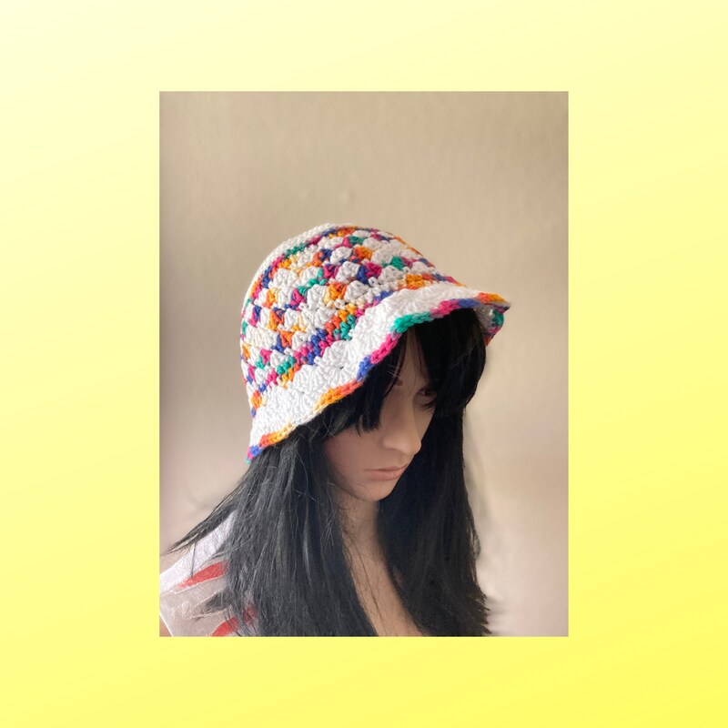 Summer Bucket Hat, Multicolor Bucket Hat